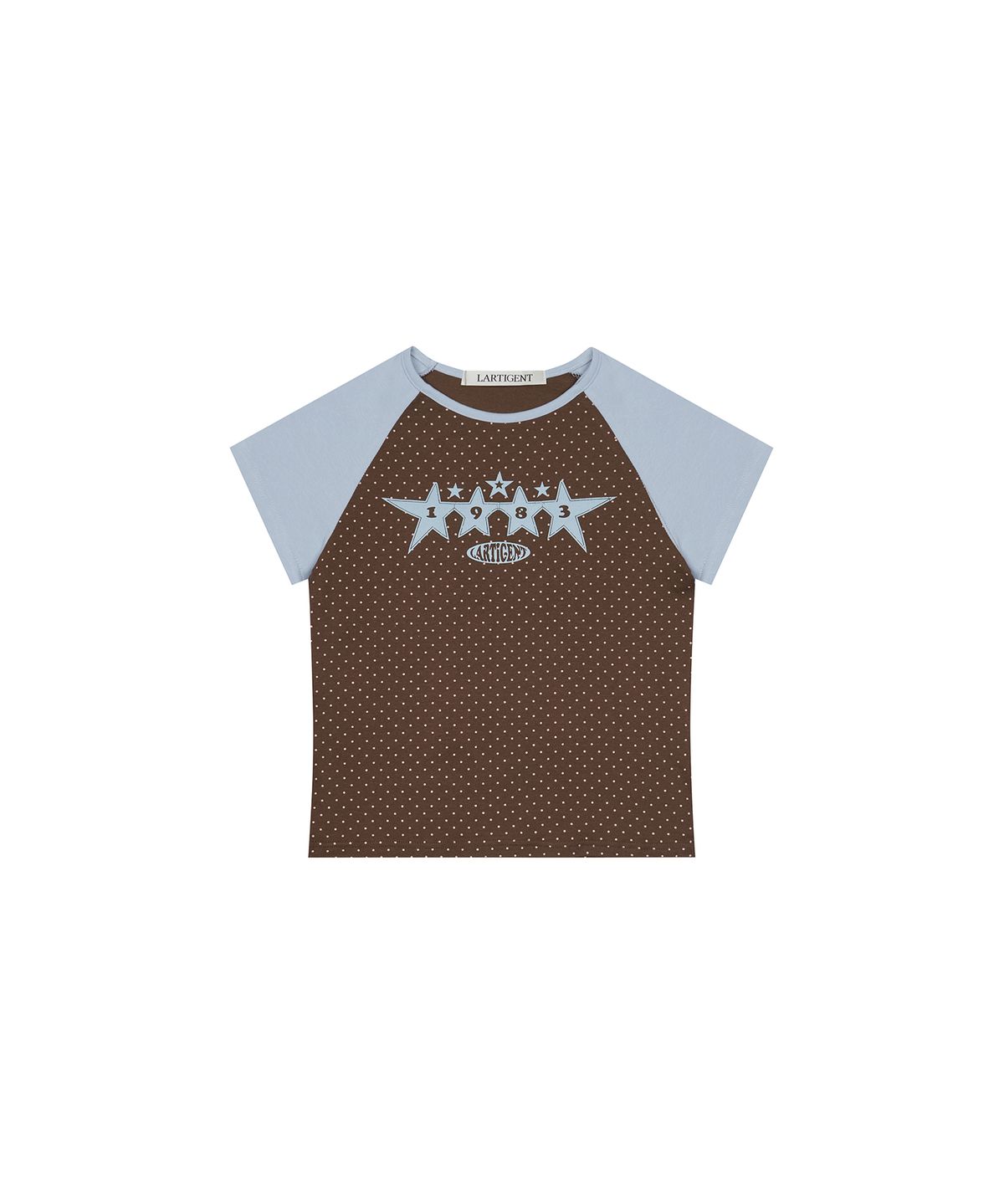 라티젠(LARTIGENT) L17 STAR CROP T-SHIRT(3COLOR)