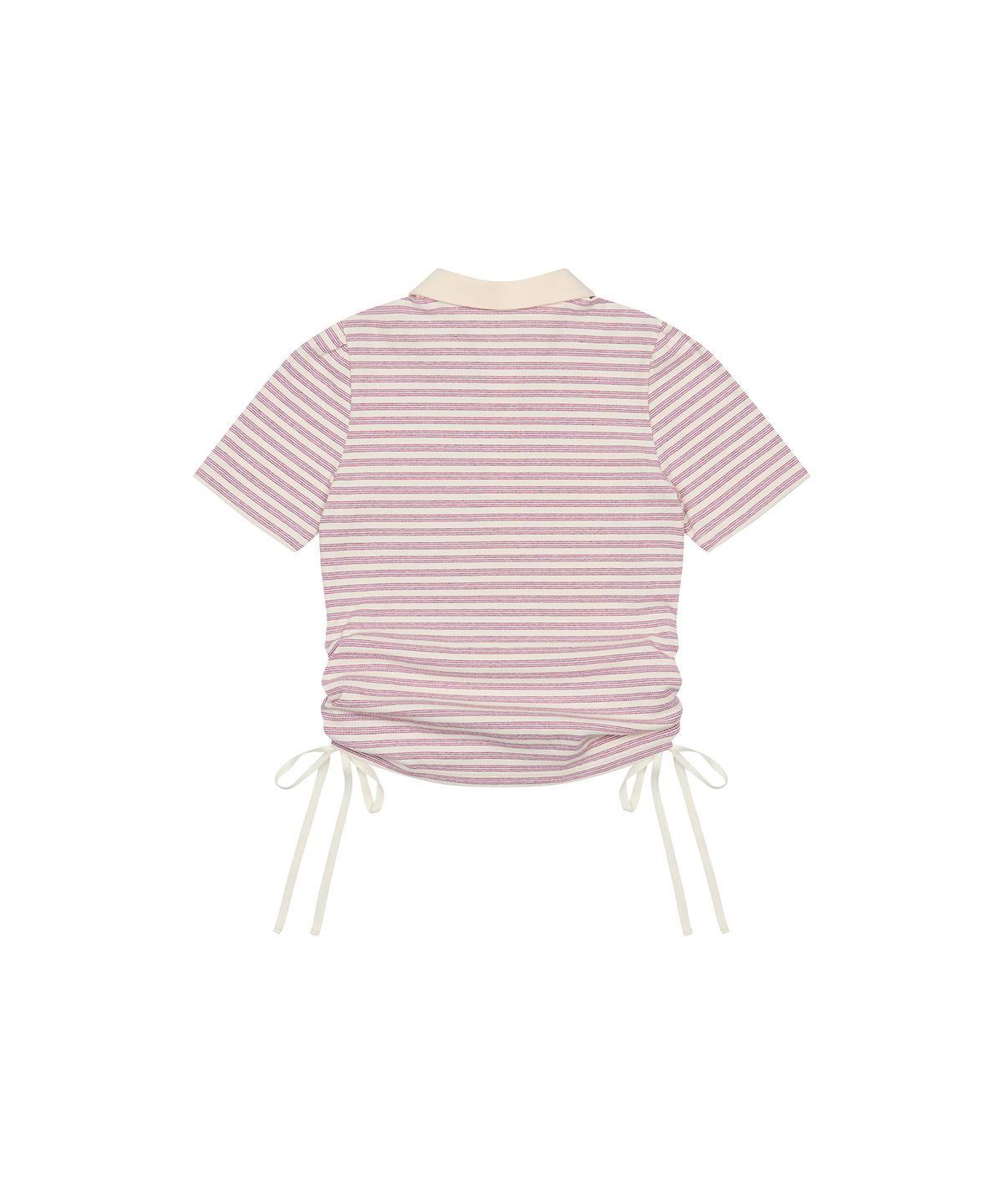 라티젠(LARTIGENT) L17 COLLAR T-SHIRT(PINK)