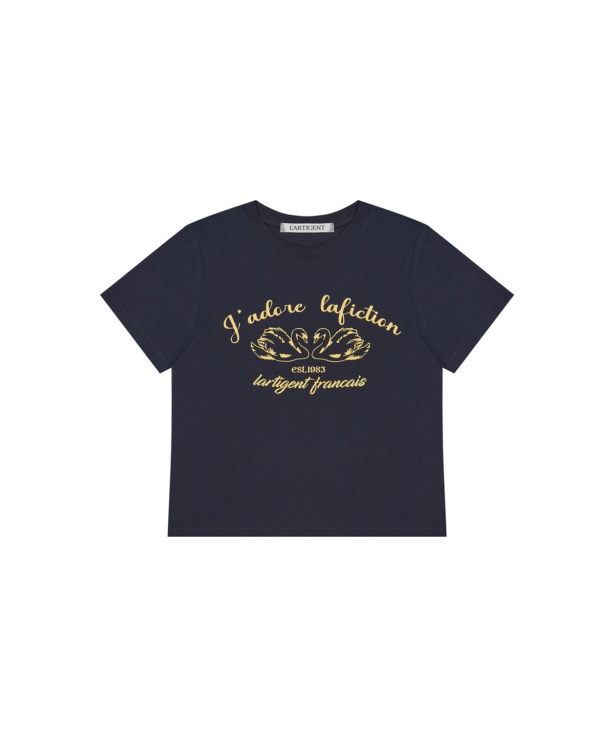 라티젠(LARTIGENT) L17 SWAN T-SHIRT(4COLOR)