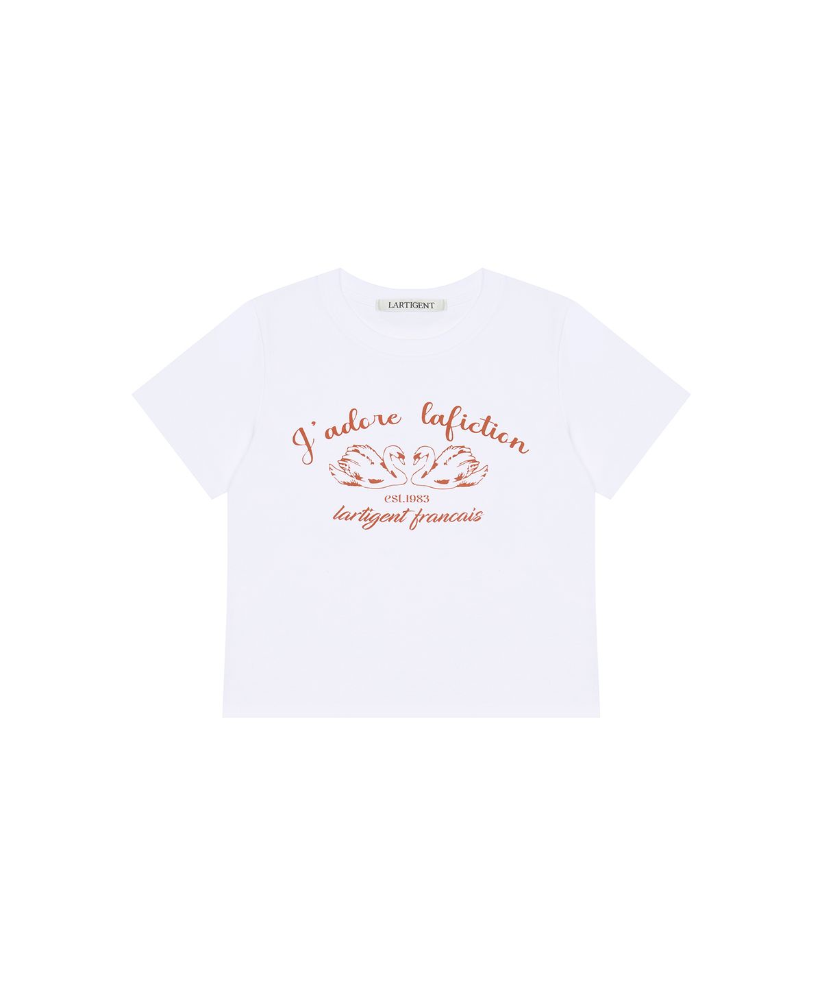라티젠(LARTIGENT) L17 SWAN T-SHIRT(4COLOR)