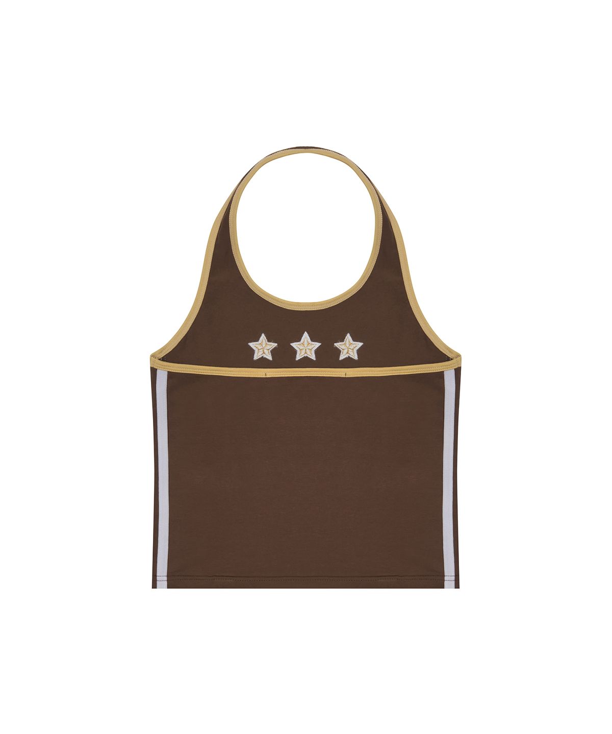 라티젠(LARTIGENT) L17 HALTERNECK SLEEVELESS(BROWN)