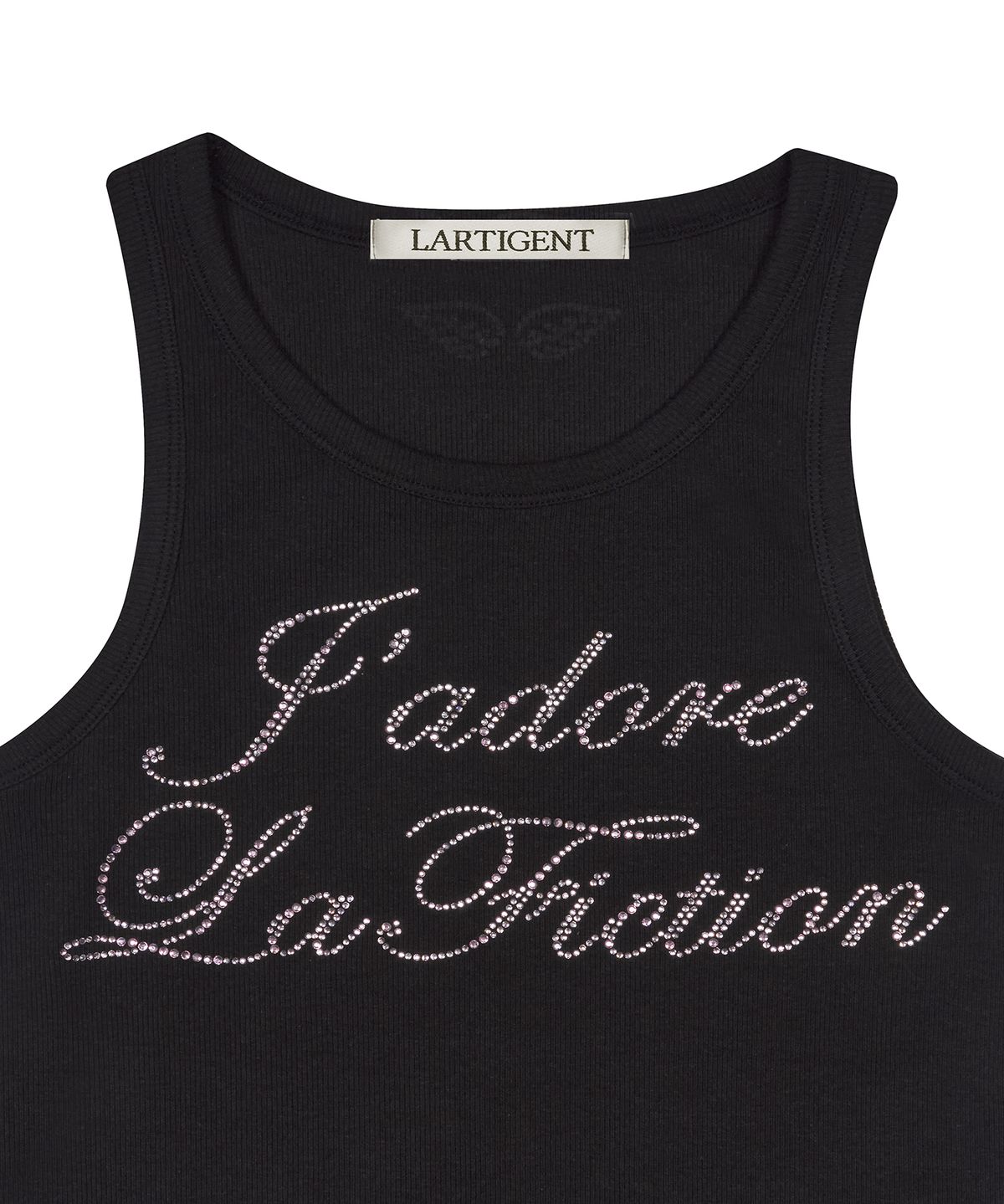 라티젠(LARTIGENT) L17 HOTFIX SLEEVELESS(BLACK)