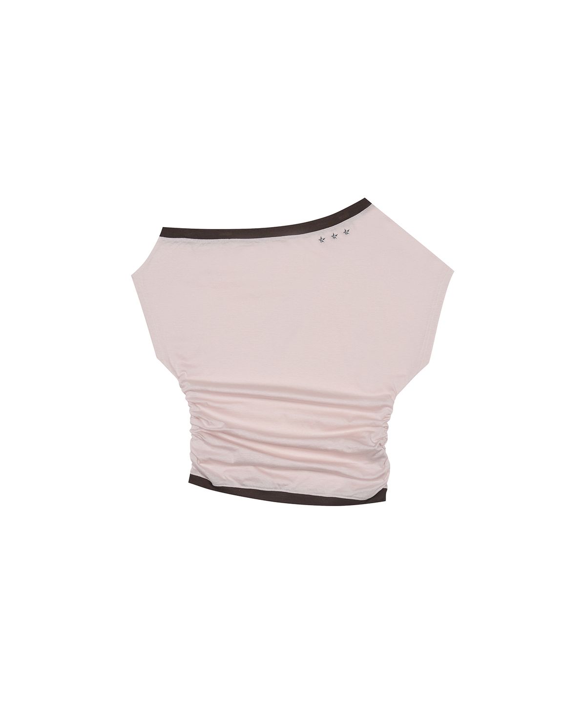 라티젠(LARTIGENT) L17 ONE-SHOULDER BOATNECK TOP (3COLOR)