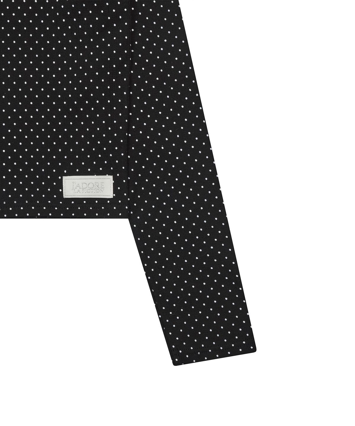 라티젠(LARTIGENT) L17 DOT LACE CARDIGAN(BLACK)