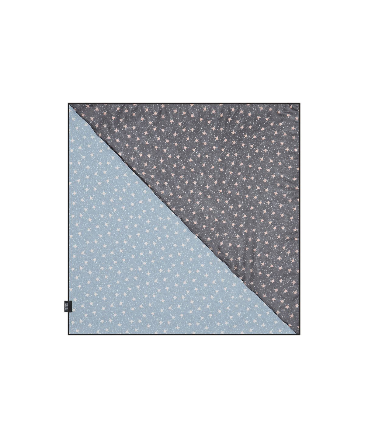 라티젠(LARTIGENT) L17 FLOWER SCARF(BLACK)