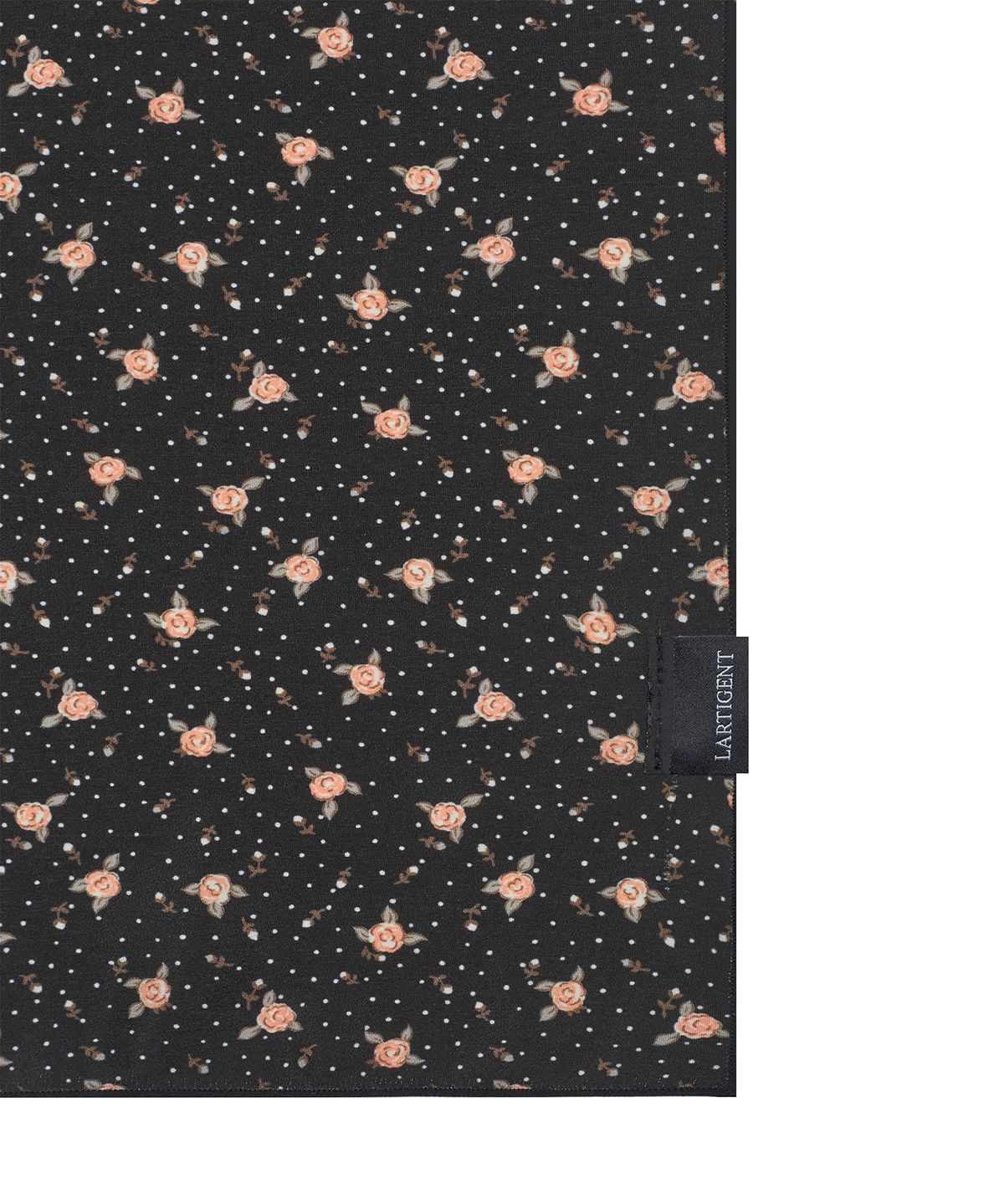 라티젠(LARTIGENT) L17 FLOWER SCARF(BLACK)