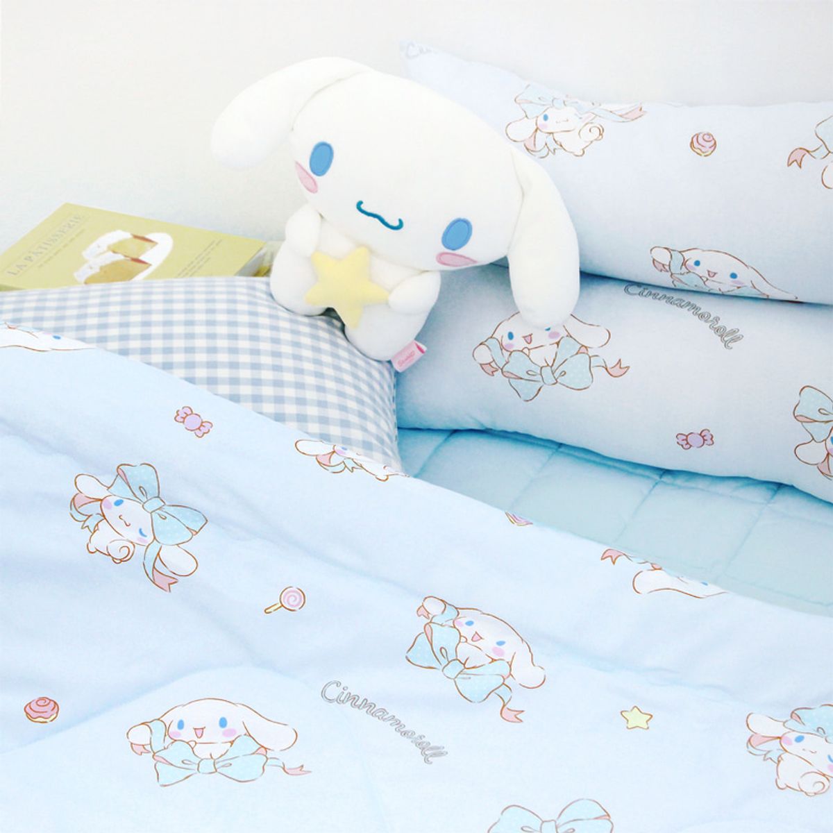 나라홈데코(NARAHOMEDECO) 산리오 시나모롤 차렵이불 리본