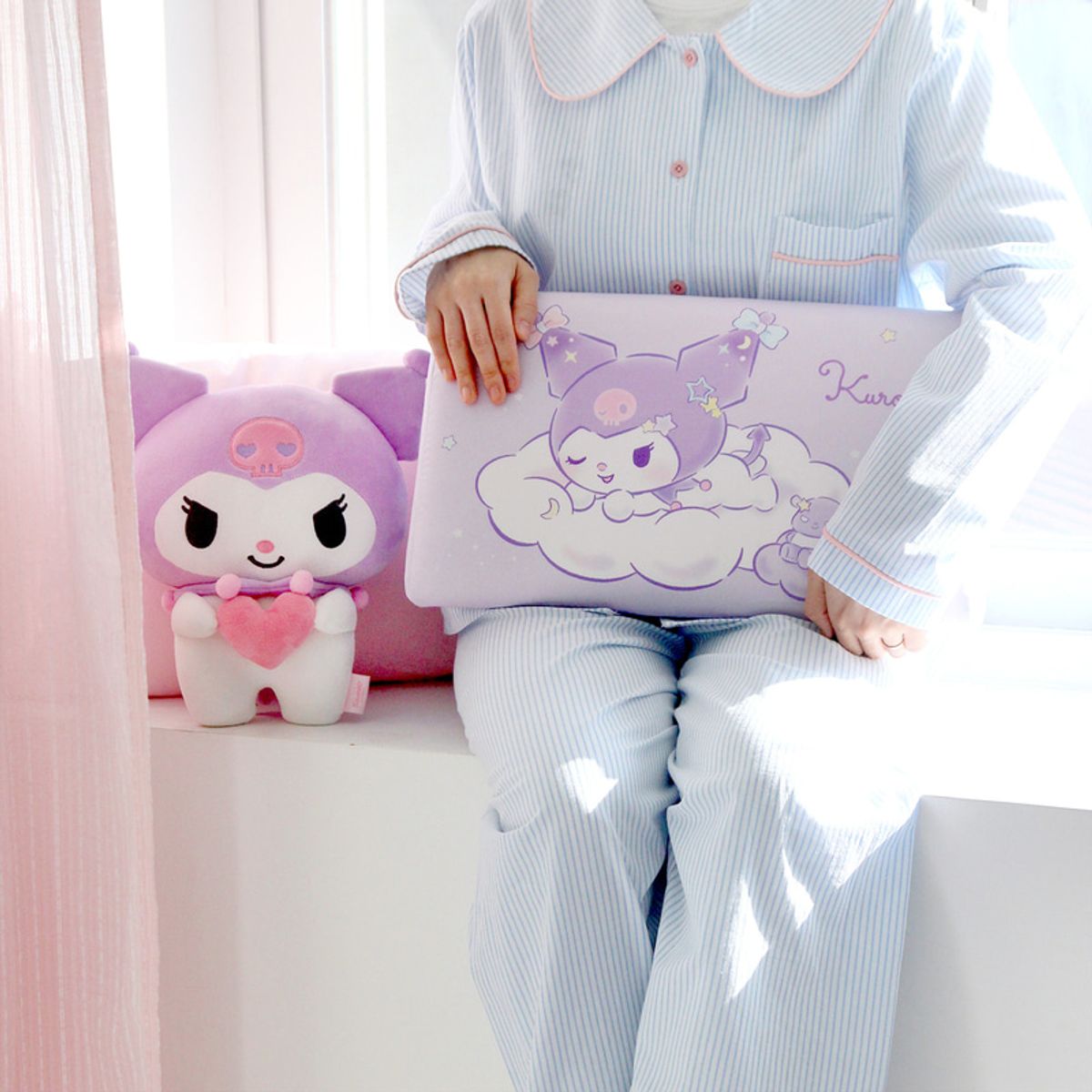 나라홈데코(NARAHOMEDECO) 산리오 쿠로미 메모리폼베개 버블드림