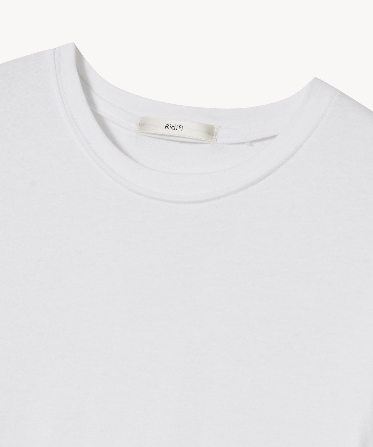 레이디 볼륨(LADY VOLUME) 소프트 워시드 티셔츠 (WHITE)