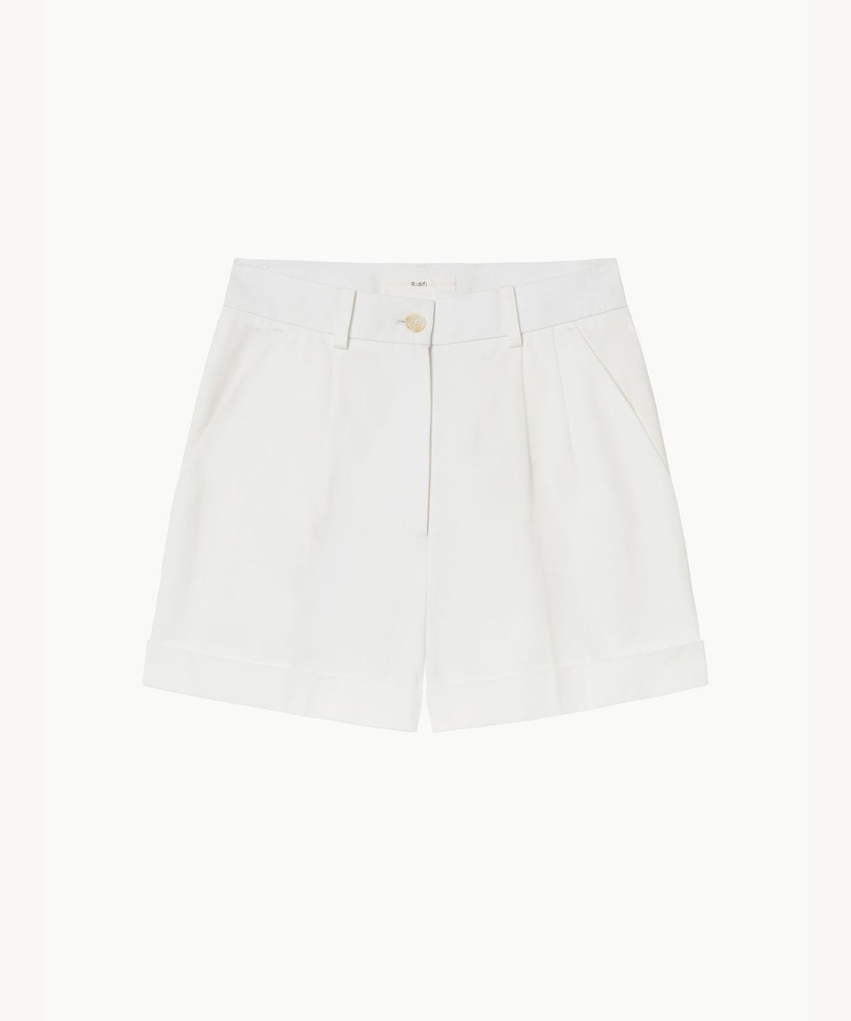 레이디 볼륨(LADY VOLUME) 포름 롤업 쇼츠 (WHITE)
