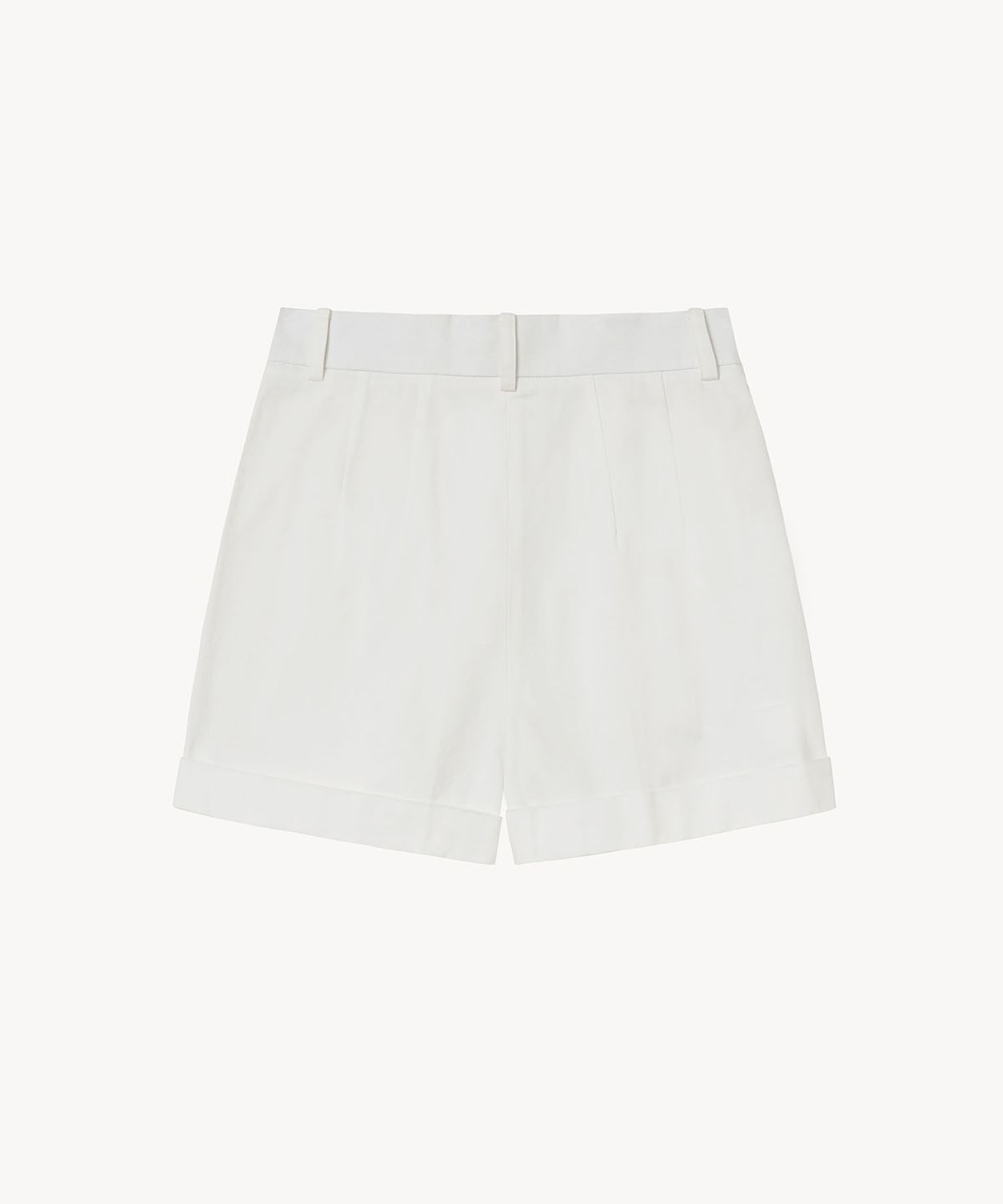 레이디 볼륨(LADY VOLUME) 포름 롤업 쇼츠 (WHITE)
