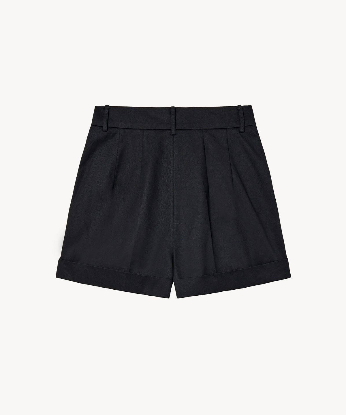 레이디 볼륨(LADY VOLUME) 포름 롤업 쇼츠 (BLACK)