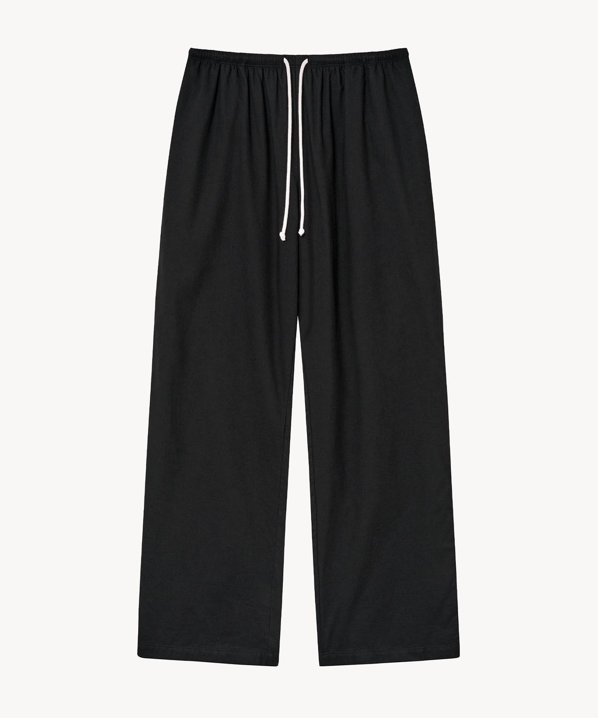 레이디 볼륨(LADY VOLUME) 라이트 플로우 팬츠 (BLACK)