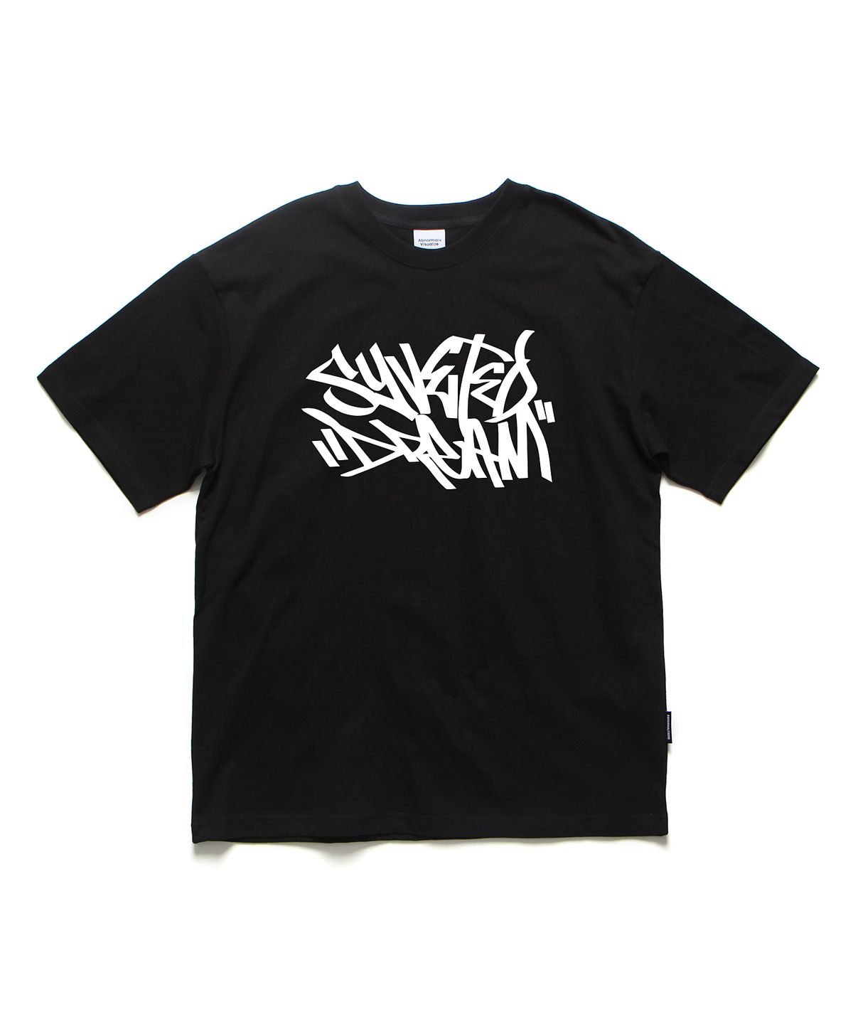 앱놀머씽(ABNORMALTHING) 태그 오버핏 티셔츠 차콜 (TAG T-SHIRT CHARCOAL)