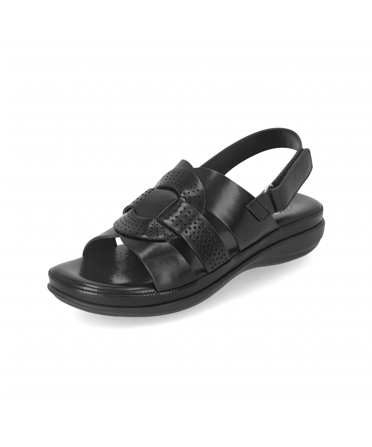 엘칸토(ELCANTO) 마쯔 여성 펀칭 라인 경량 컴포트 샌들 2cm LCWW91M526