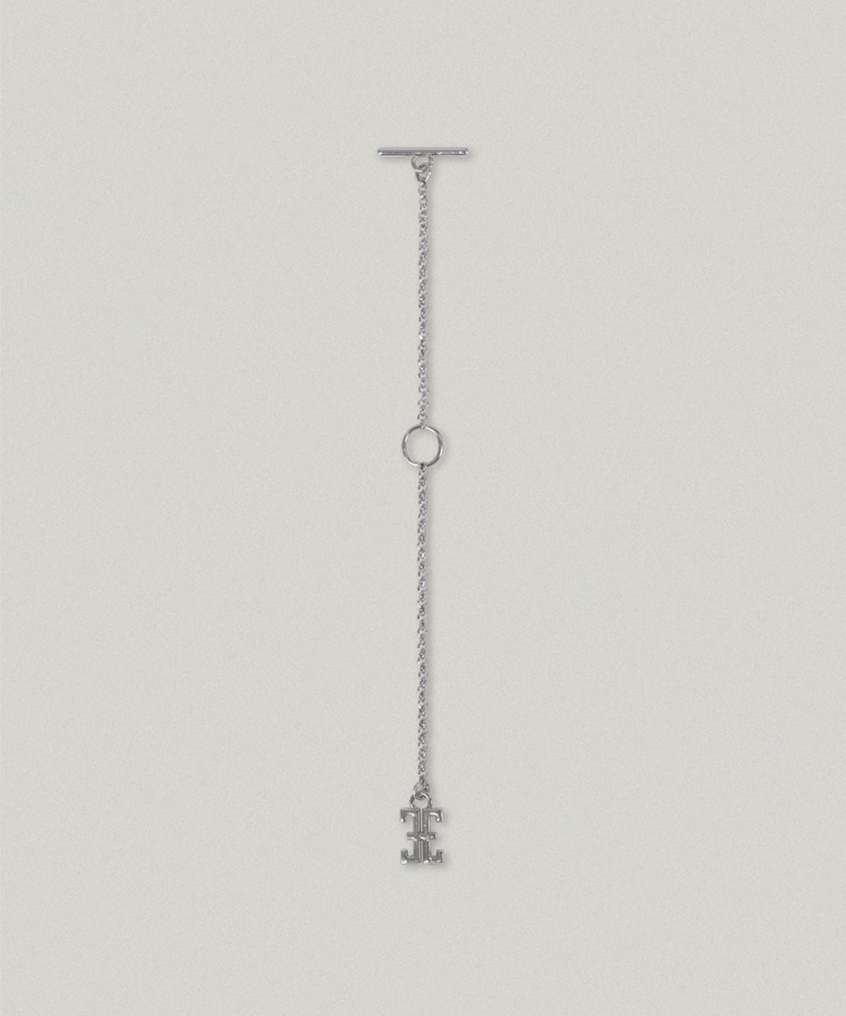 폴뉴아(FOLNUA) PETIT CLASSIC LOGO CHAIN KEYRING (SILVER)