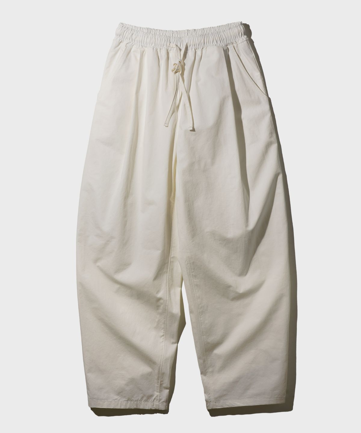 더블유브이프로젝트(WV PROJECT) 워시드 코튼 벌룬팬츠 아이보리 HSLP7796