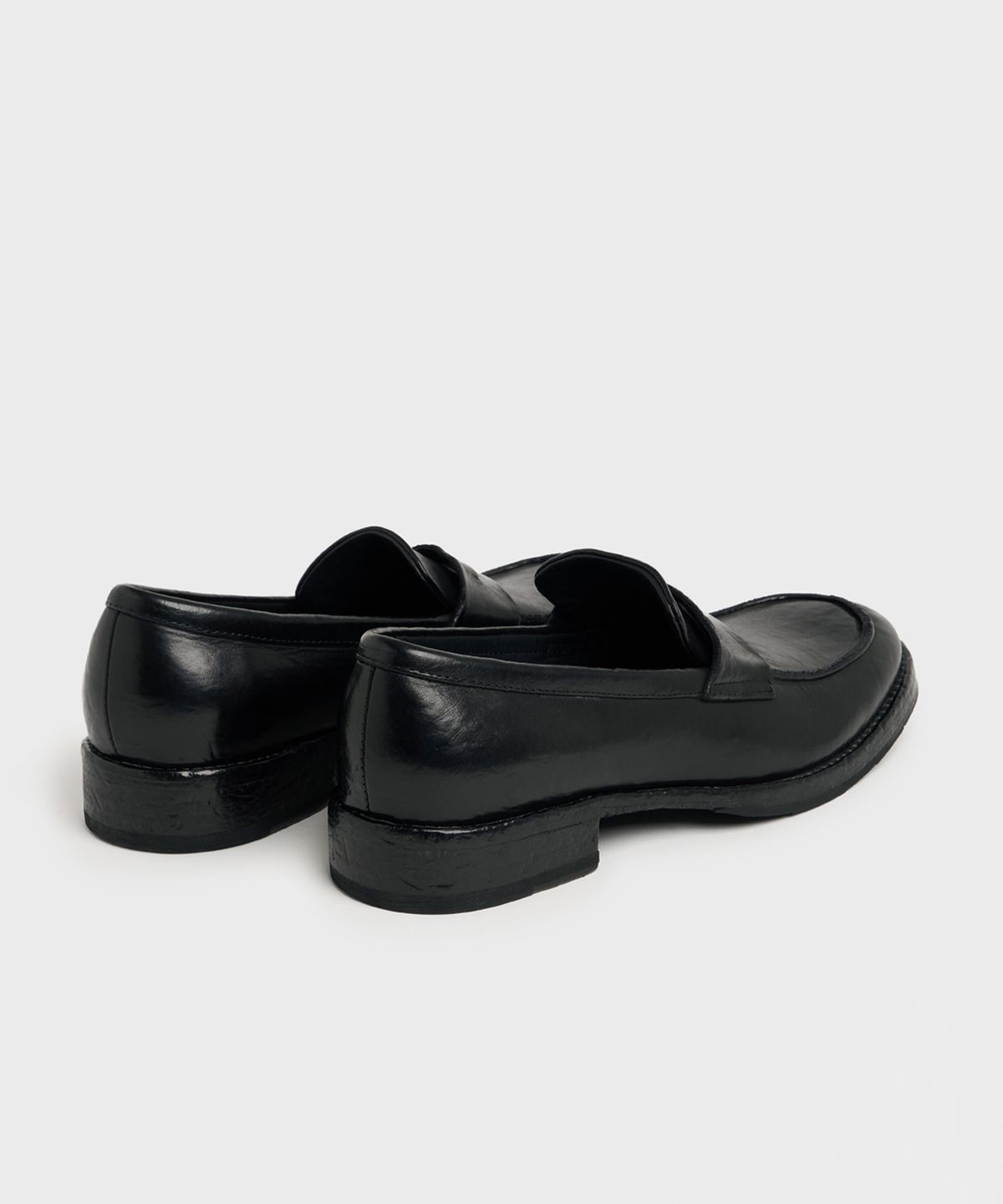 로스트가든(LOSTGARDEN) UNIFORM Faded Loafer Black