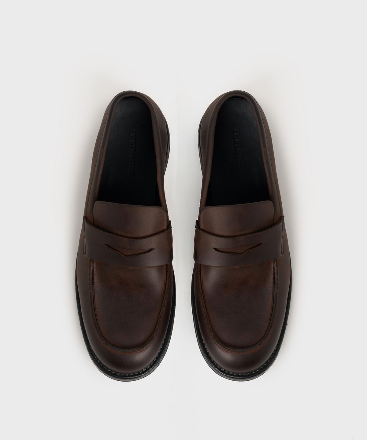 로스트가든(LOSTGARDEN) UNIFORM Faded Loafer Brown