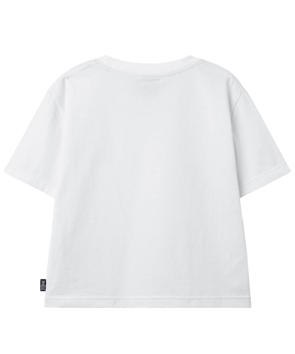 오픈야드(오와이)(OPENYARD(OY)) DOT DOLLY CROPPED TEE - WHITE