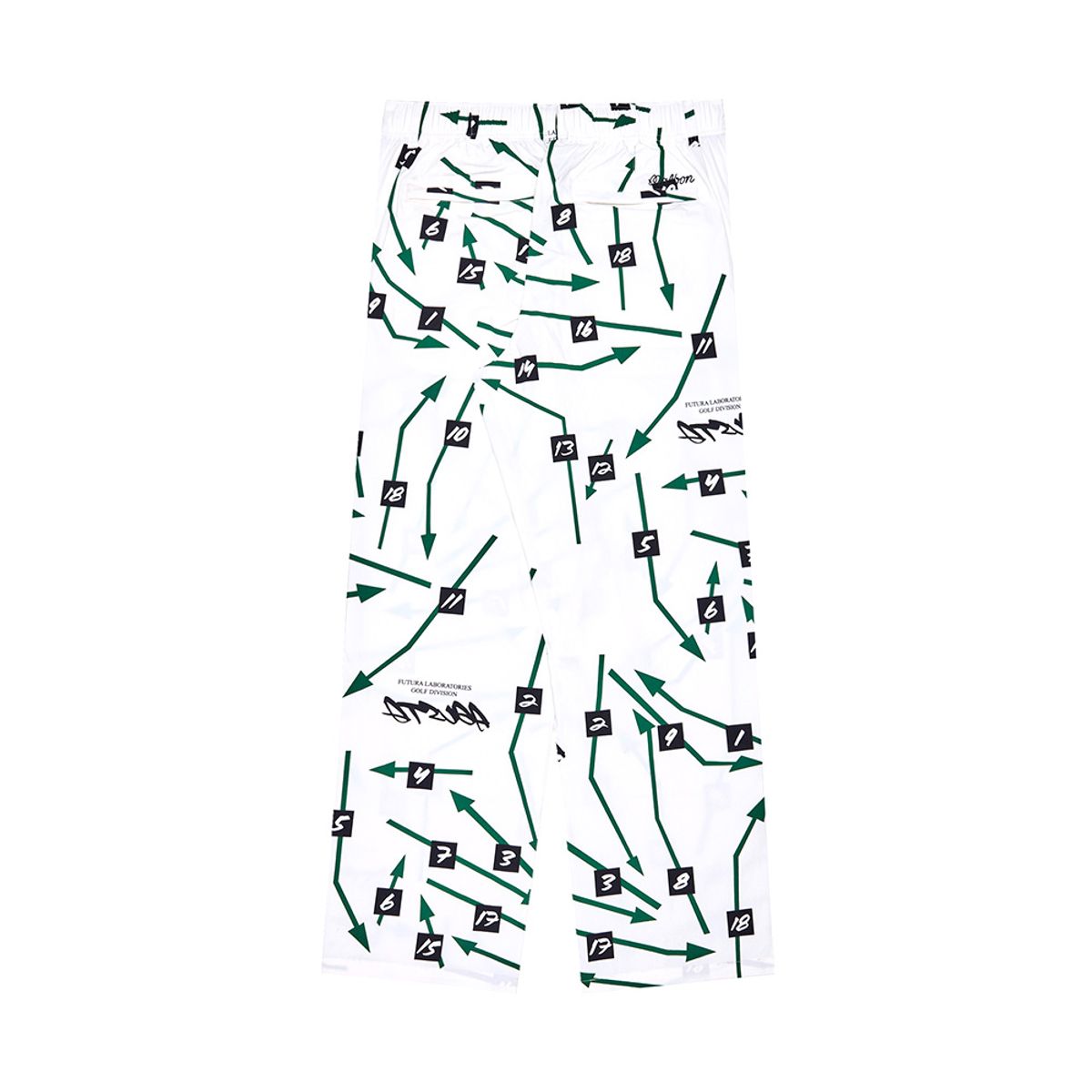 말본 골프(MALBON GOLF) [MALBON X FUTURA] AGUSTA 팬츠 WHITE (MAN)
