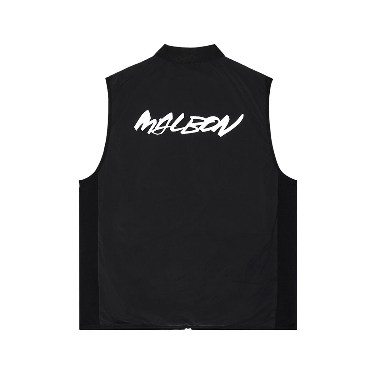 말본 골프(MALBON GOLF) [MALBON X FUTURA] 간절기 경량 베스트 BLACK (MAN)