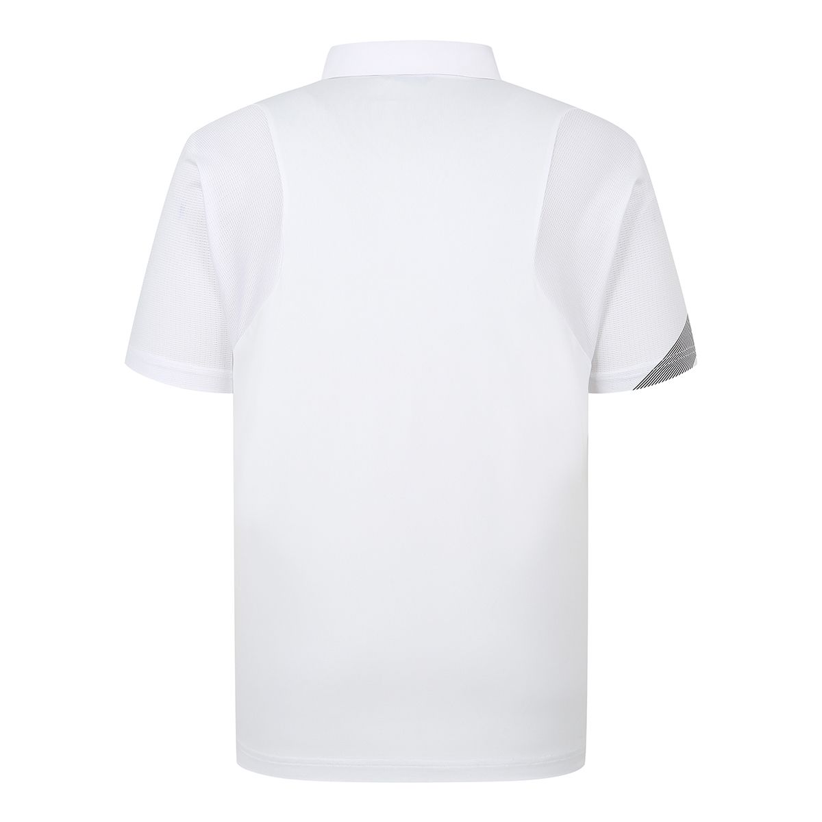 테일러메이드 어패럴(TAYLORMADE APPAREL) 남성 빅레터링 비대칭 소매 카라 반팔 티셔츠 TTO-22HG43-100