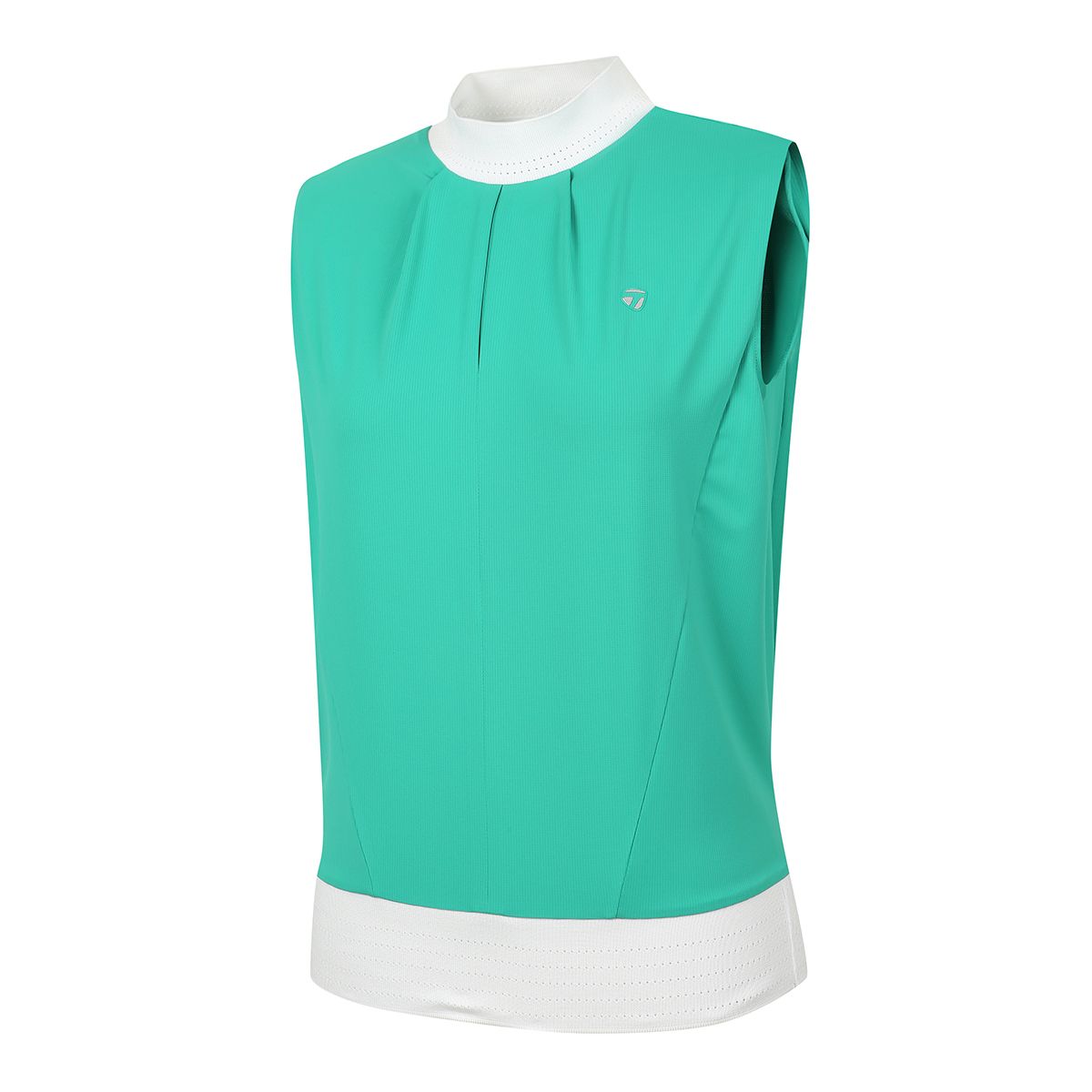 테일러메이드 어패럴(TAYLORMADE APPAREL) 여성 셔링 슬리브리스 티셔츠 TTO-63HG42-804