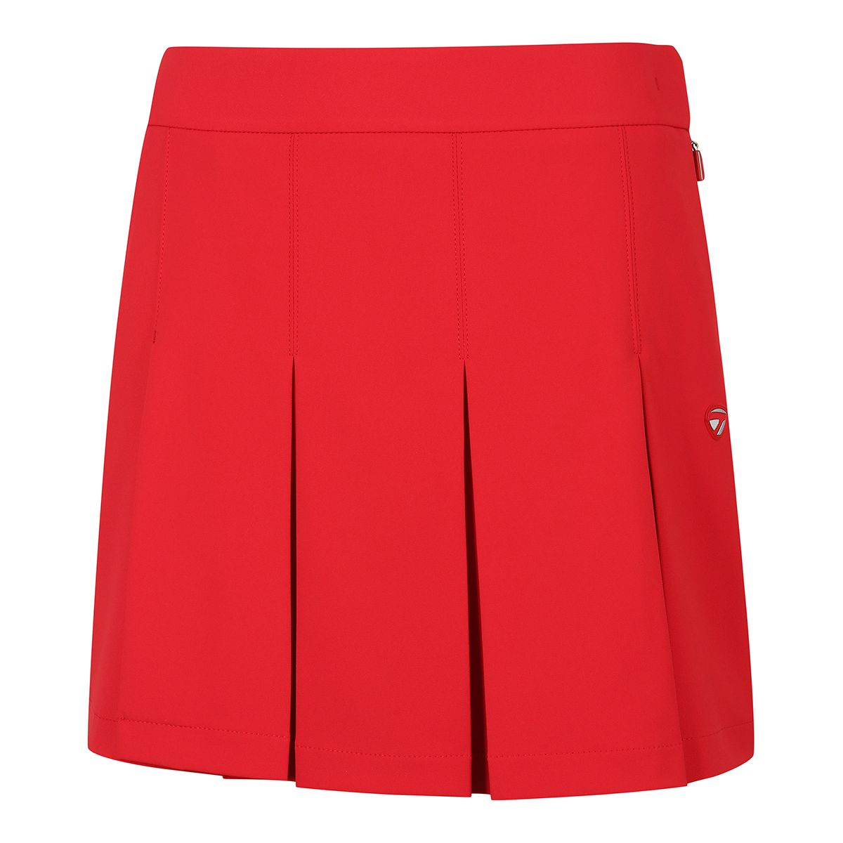 테일러메이드 어패럴(TAYLORMADE APPAREL) 여성 부분 플리츠 랩 큐롯 T8031CO6293-500