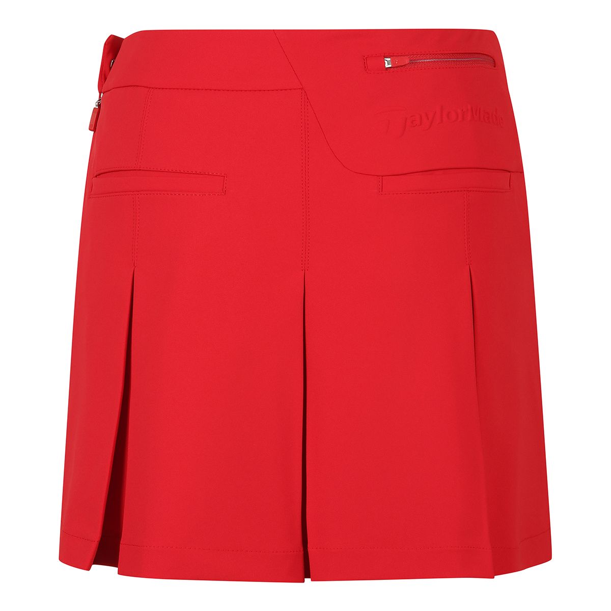 테일러메이드 어패럴(TAYLORMADE APPAREL) 여성 부분 플리츠 랩 큐롯 T8031CO6293-500