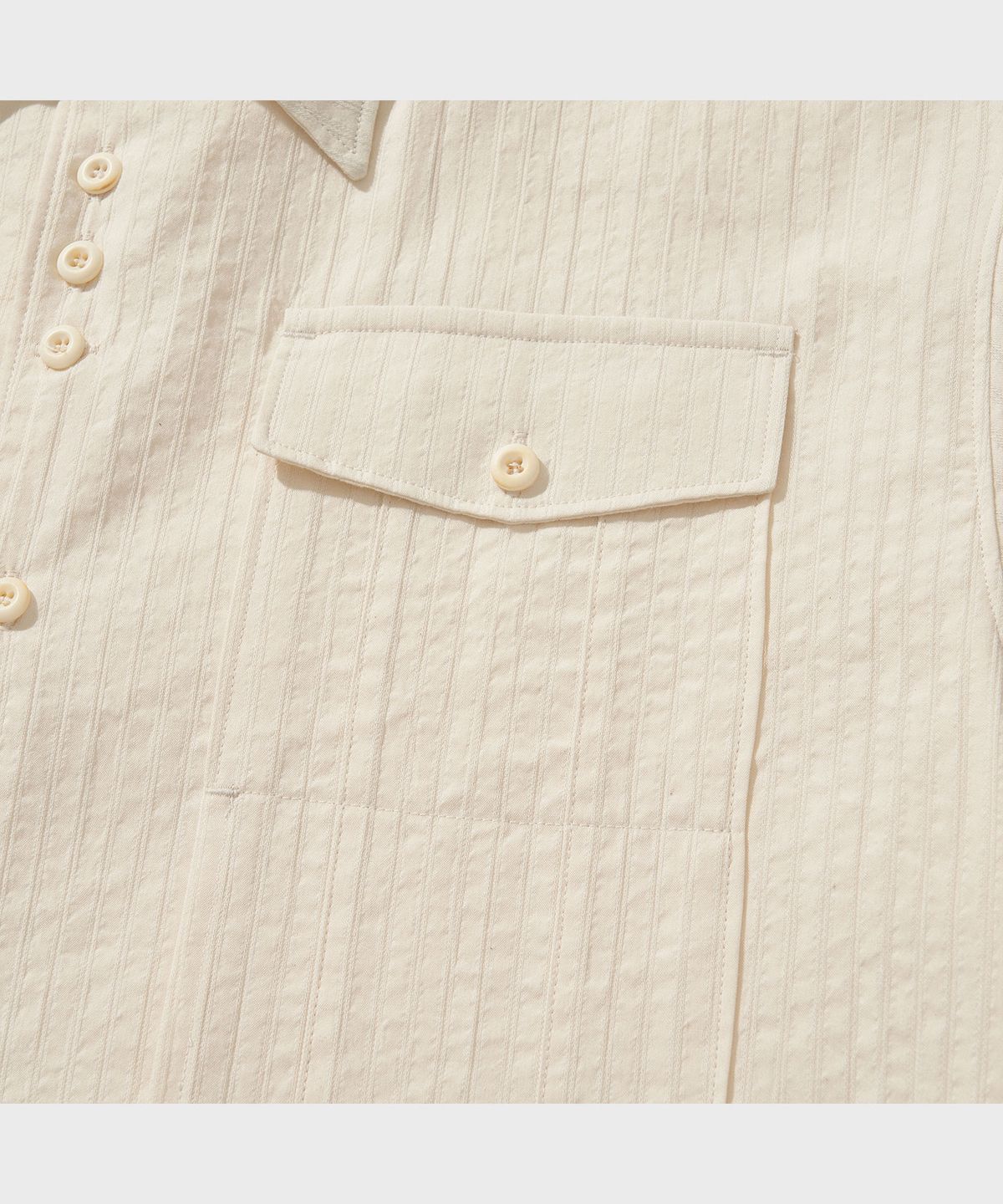 비디알(VDR) ROUGHRIDERS SHIRTS [Vanilla]