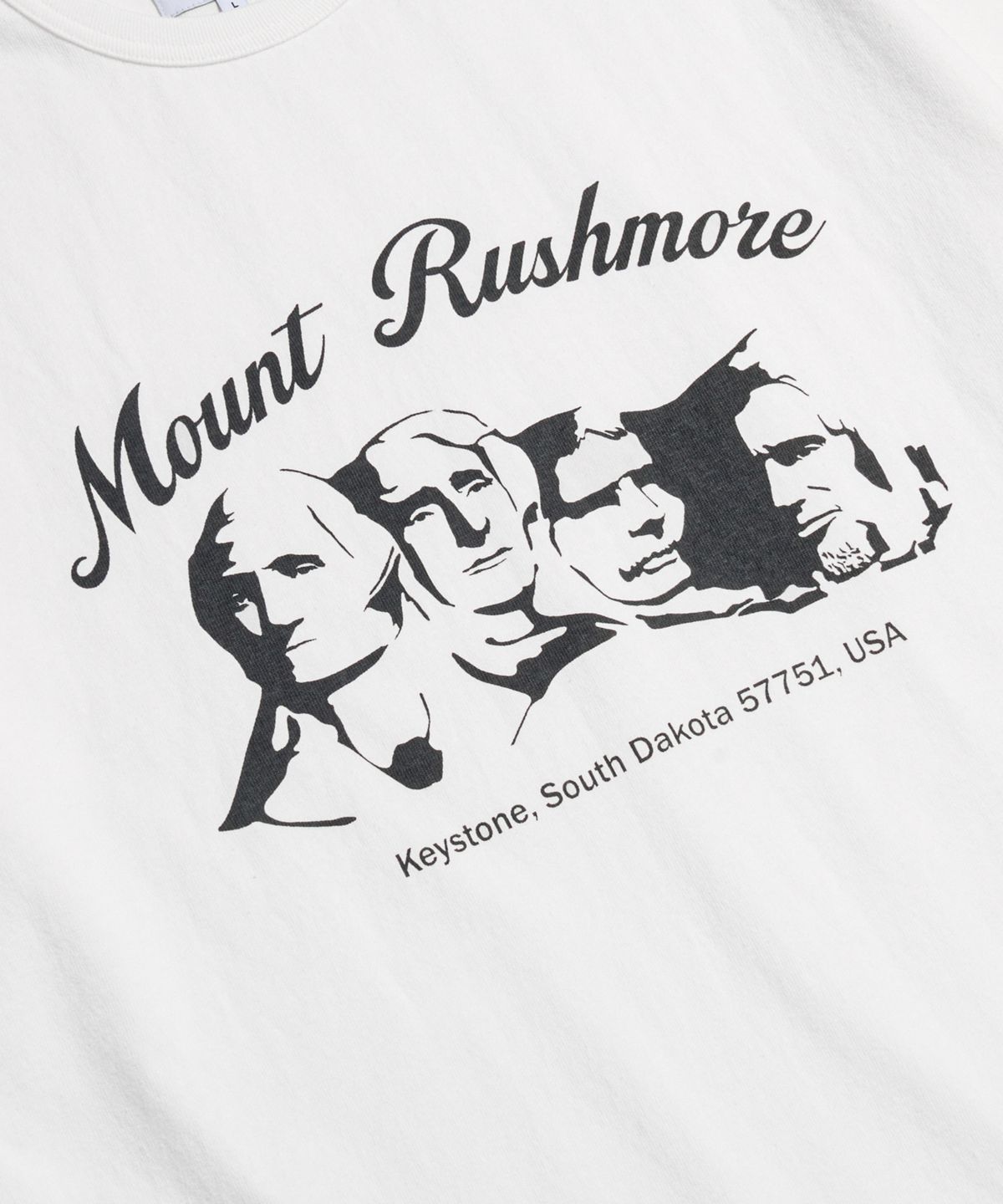 에스피오나지(ESPIONAGE) Mount Rushmore Heavyweight Tee Off White