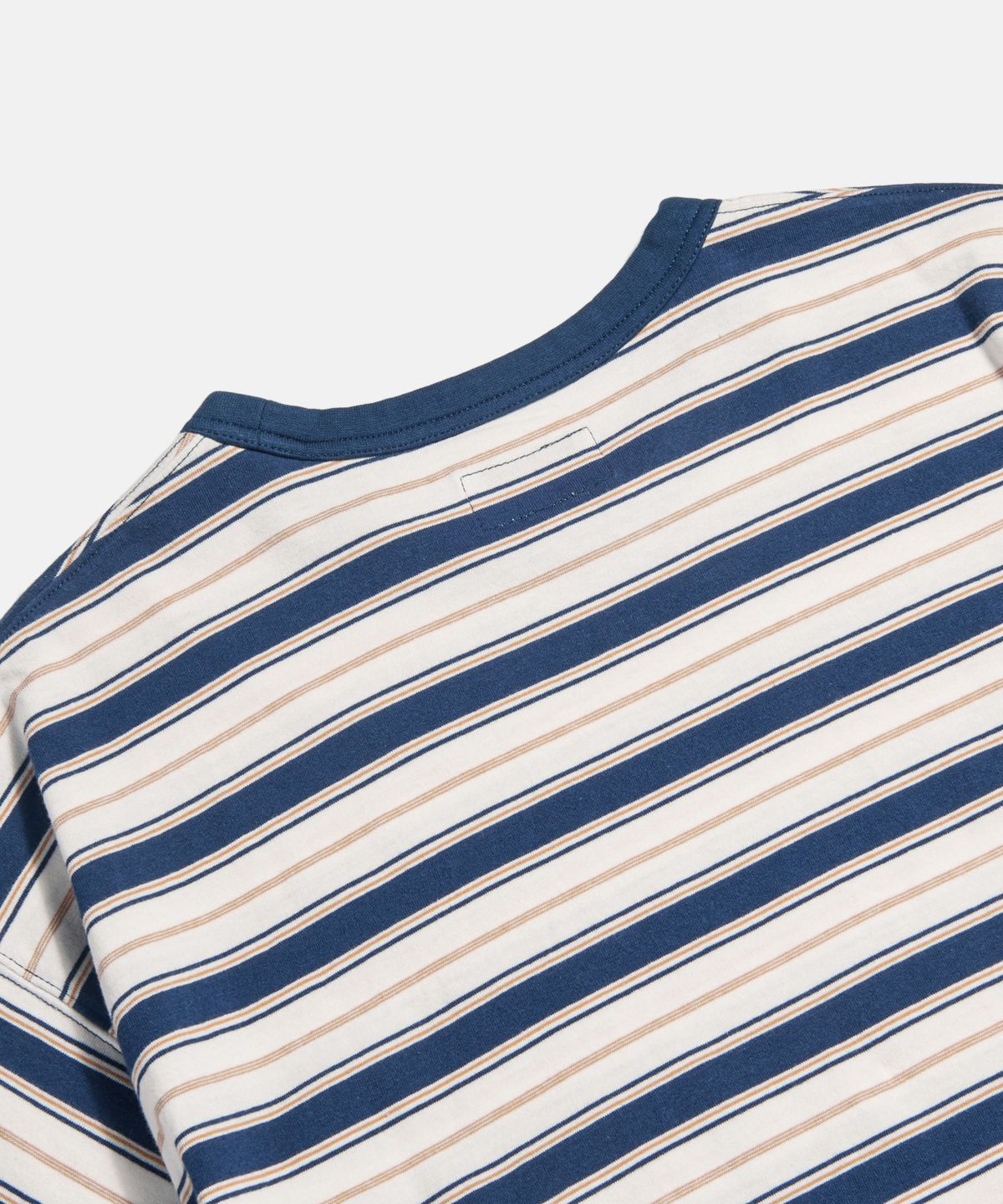 에스피오나지(ESPIONAGE) Multi Border Pocket Tee Blue
