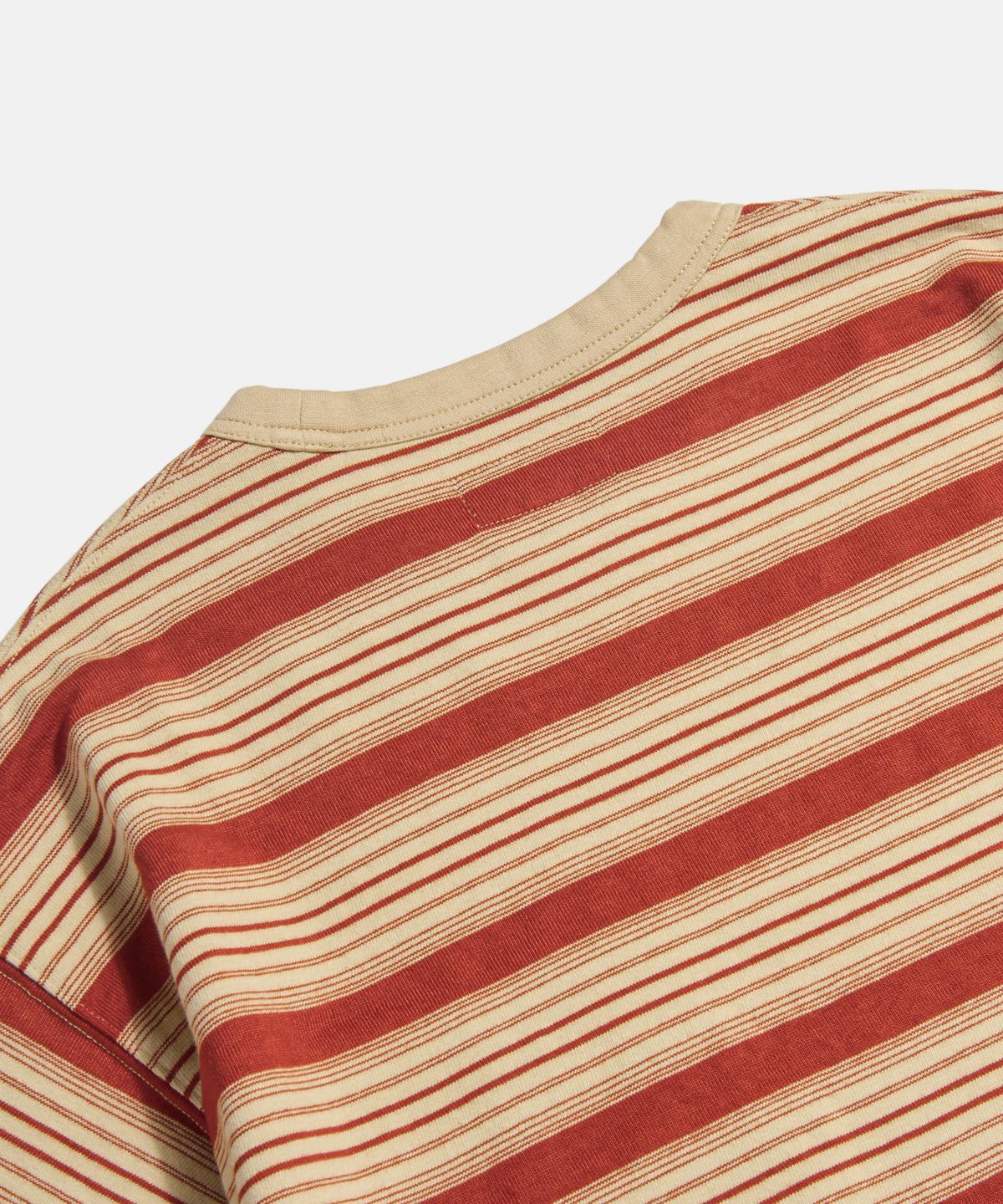 에스피오나지(ESPIONAGE) Vintage Border Pocket Tee Orange