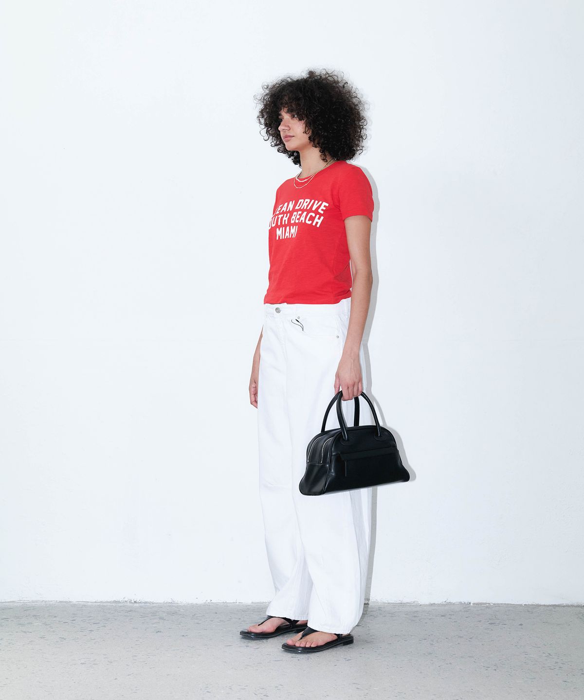 크리스틴프로젝트(CHRISTINE PROJECT) TWO ZIPPER TOTE BAG(BLACK PEPPER)