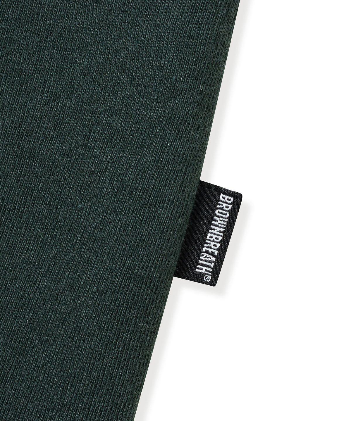 브라운브레스(BROWNBREATH) SPLASH TAG V2 TEE - DARK GREEN