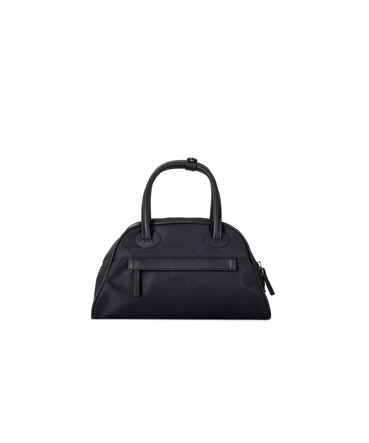 크리스틴프로젝트(CHRISTINE PROJECT) TWO ZIPPER NYLON TOTE BAG(BLACK PEPPER)