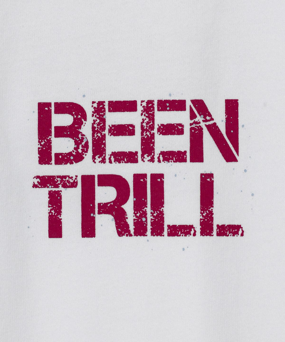 빈트릴(BEENTRILL) 레터 로고 티셔츠(화이트)