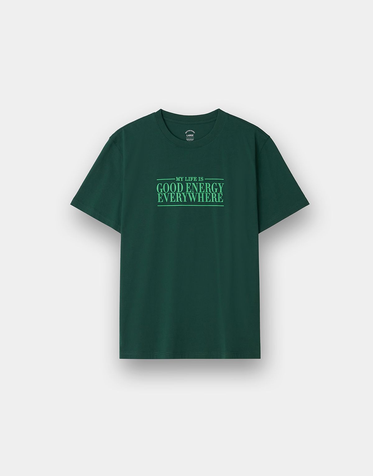 지오다노(GIORDANO) UNISEX 그래픽 반팔티(GD ENERGY) 095502 [8color]