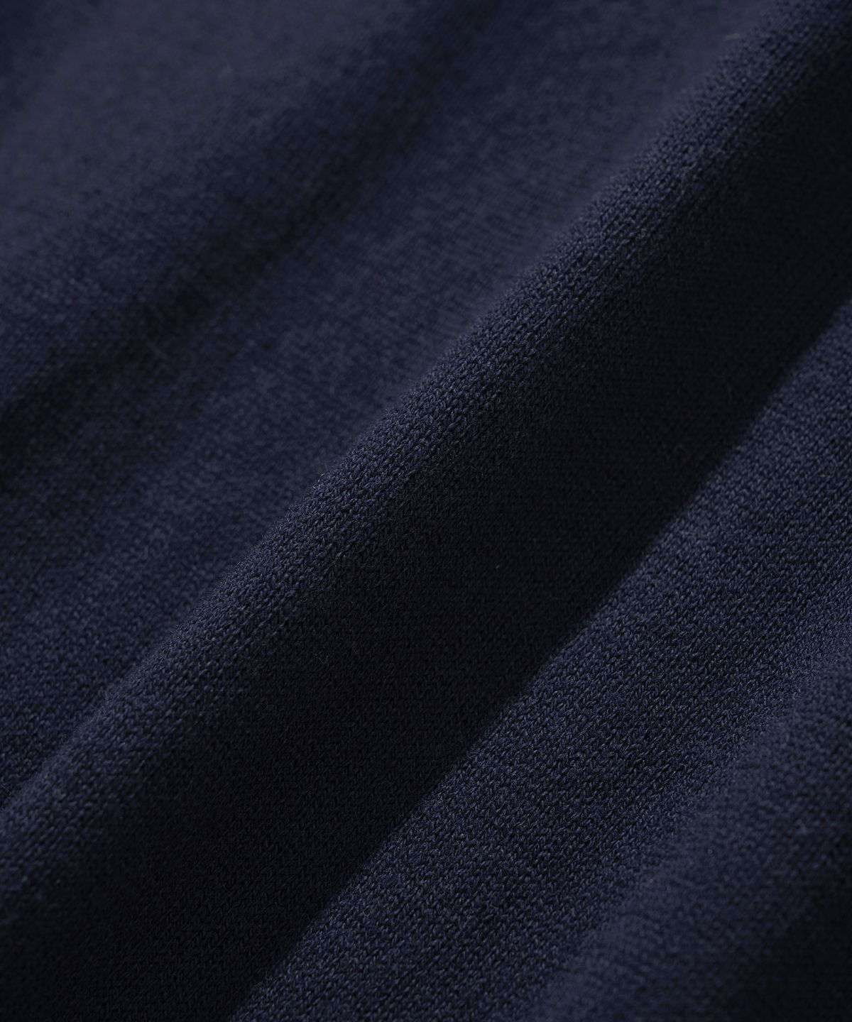 니티드(KNITTED) 도넛 포켓 라운드 니트 NAVY