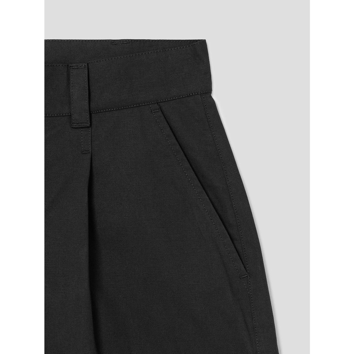 샌드 사운드(SAND SOUND) (UNISEX) 사이드 자수 버뮤다 숏츠  블랙