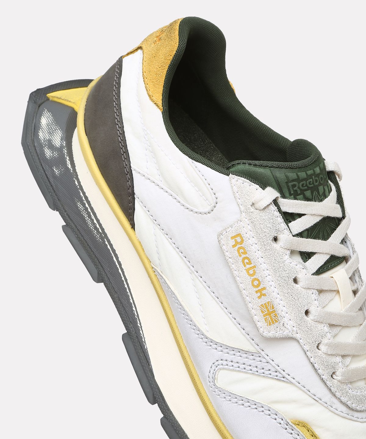 리복(REEBOK) 클래식 레더 LTD - 그레이:머스타드 / RMIA04CC99FAB0040519
