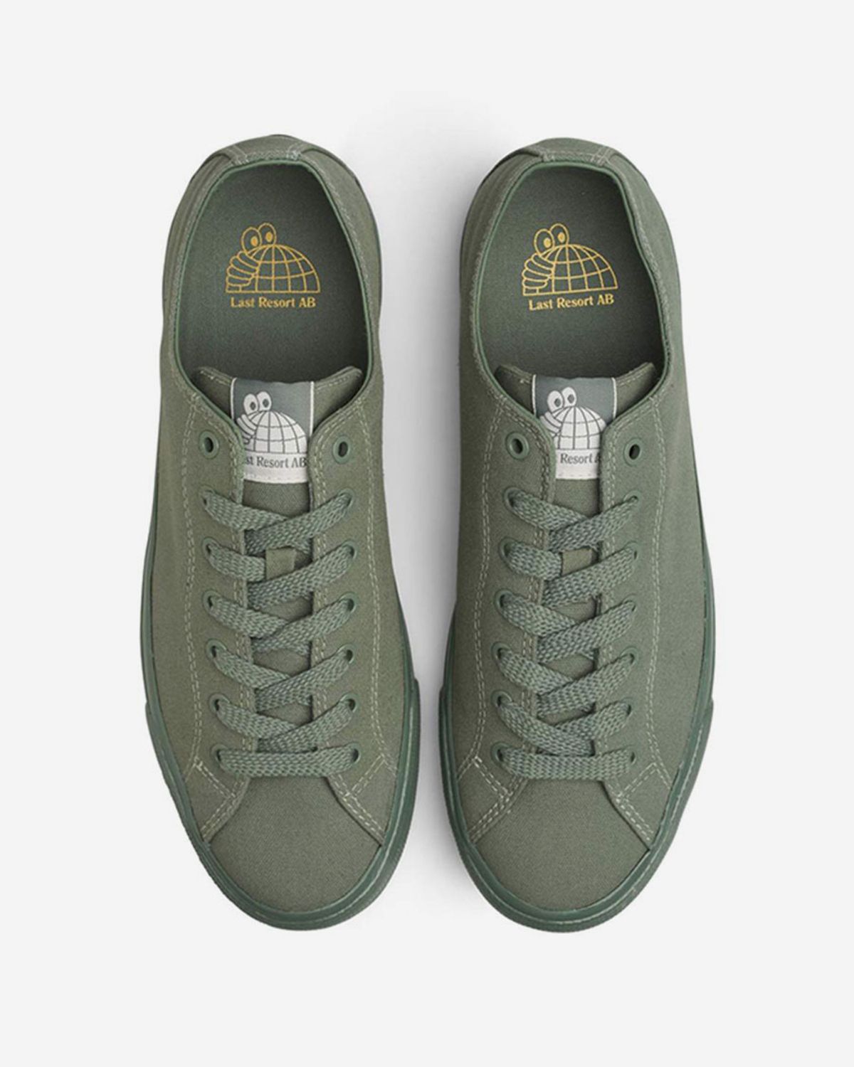 라스트리조트(LAST RESORT) VM003 CANVAS LO [FULL SPRAY GREEN]