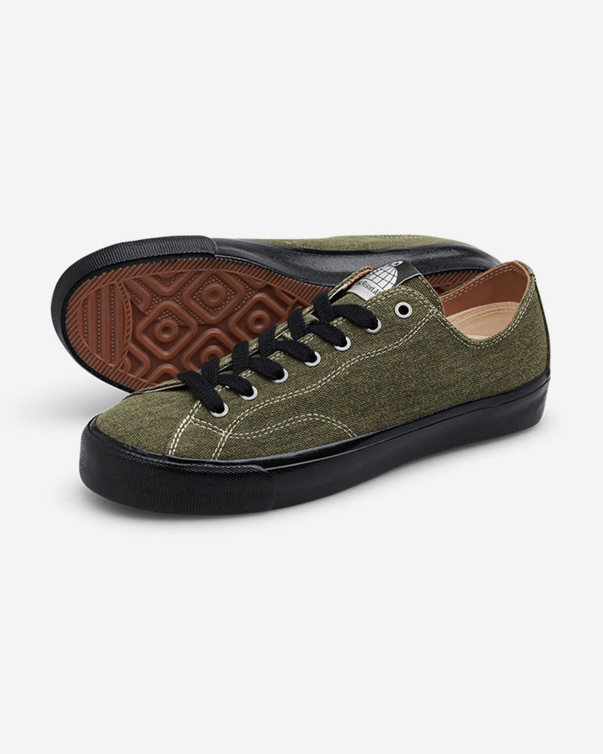 라스트리조트(LAST RESORT) VM003 CANVAS LO [GREEN/BLACK]