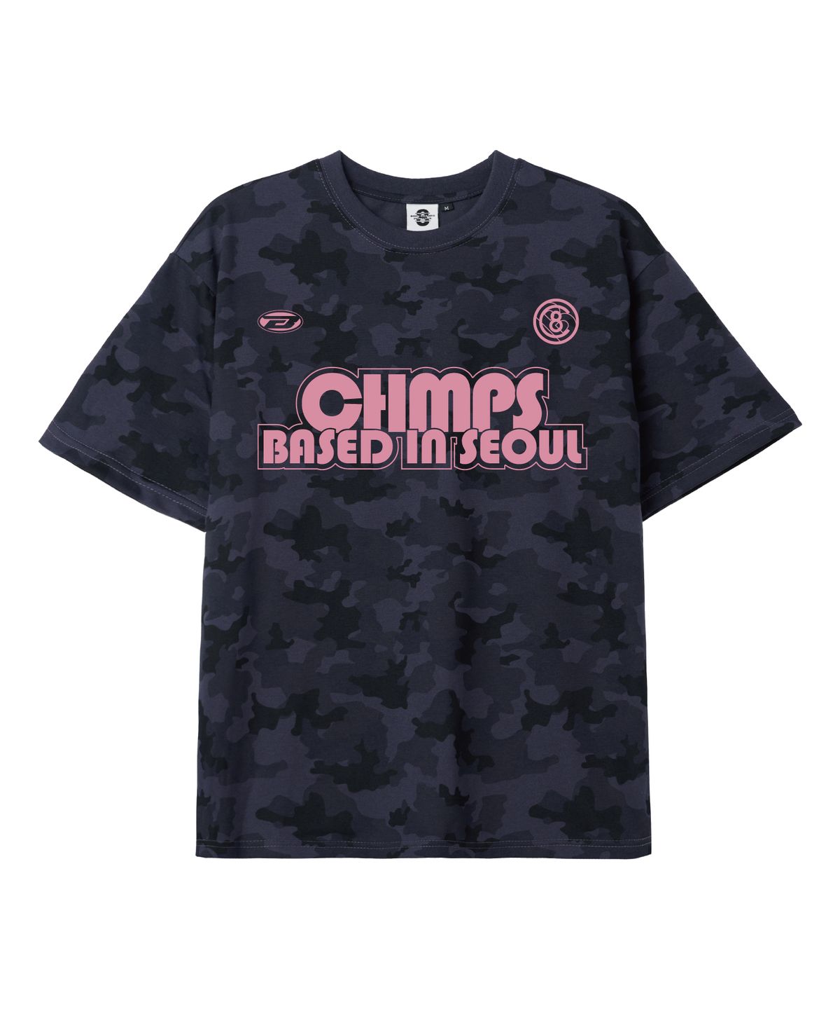 본챔스(BORN CHAMPS) [3 COLORS] SPROTY UF 오버핏 카모 반팔티셔츠 B25ST75