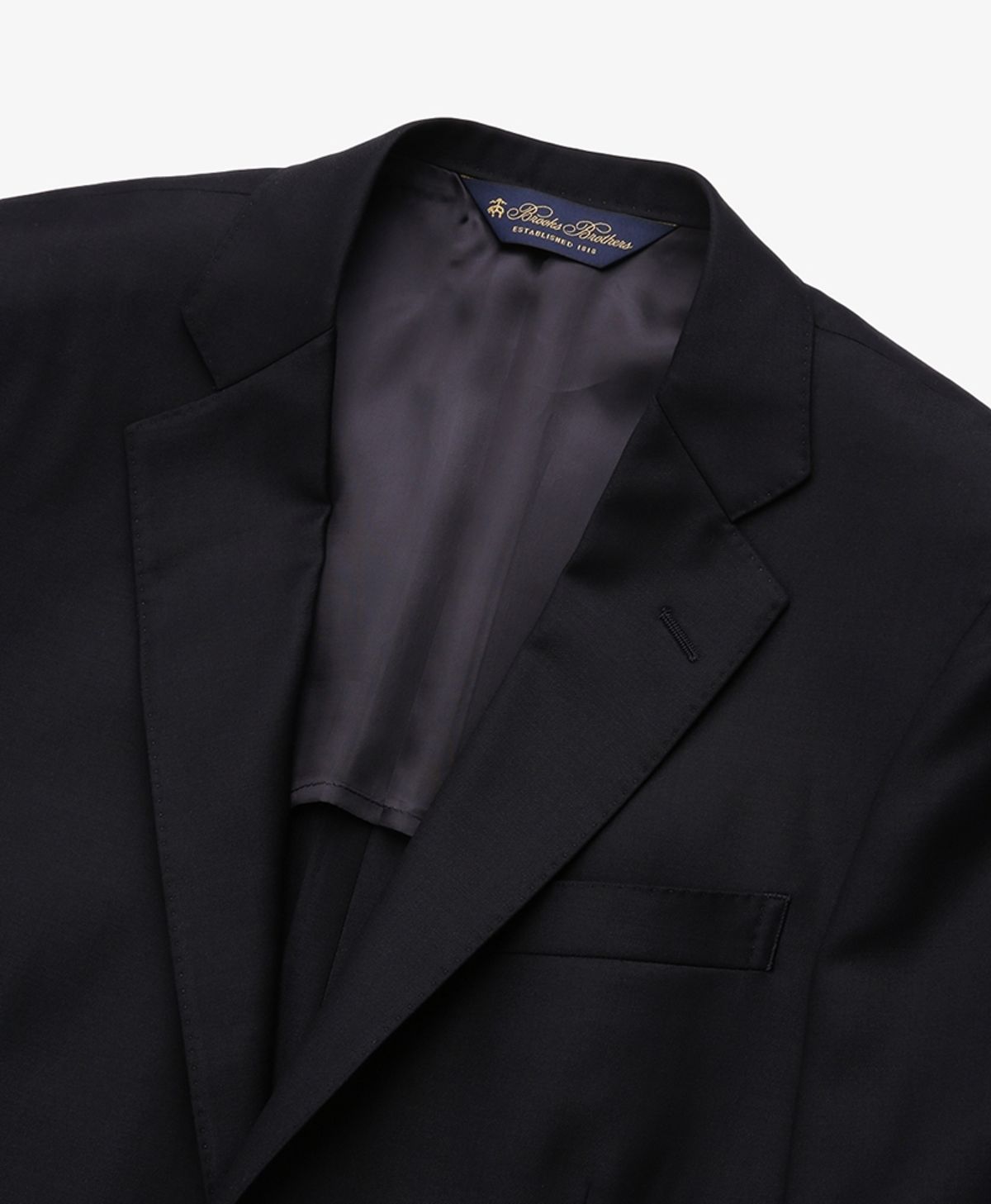 브룩스 브라더스(BROOKS BROTHERS) 클래식핏 싱글 2버튼 금장 블레이저 (네이비) (BBJBMF8845Q)
