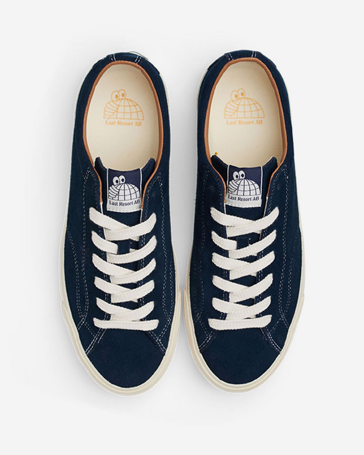 라스트리조트(LAST RESORT) VM003 SUEDE LO [DRESS BLUES/WHITE]