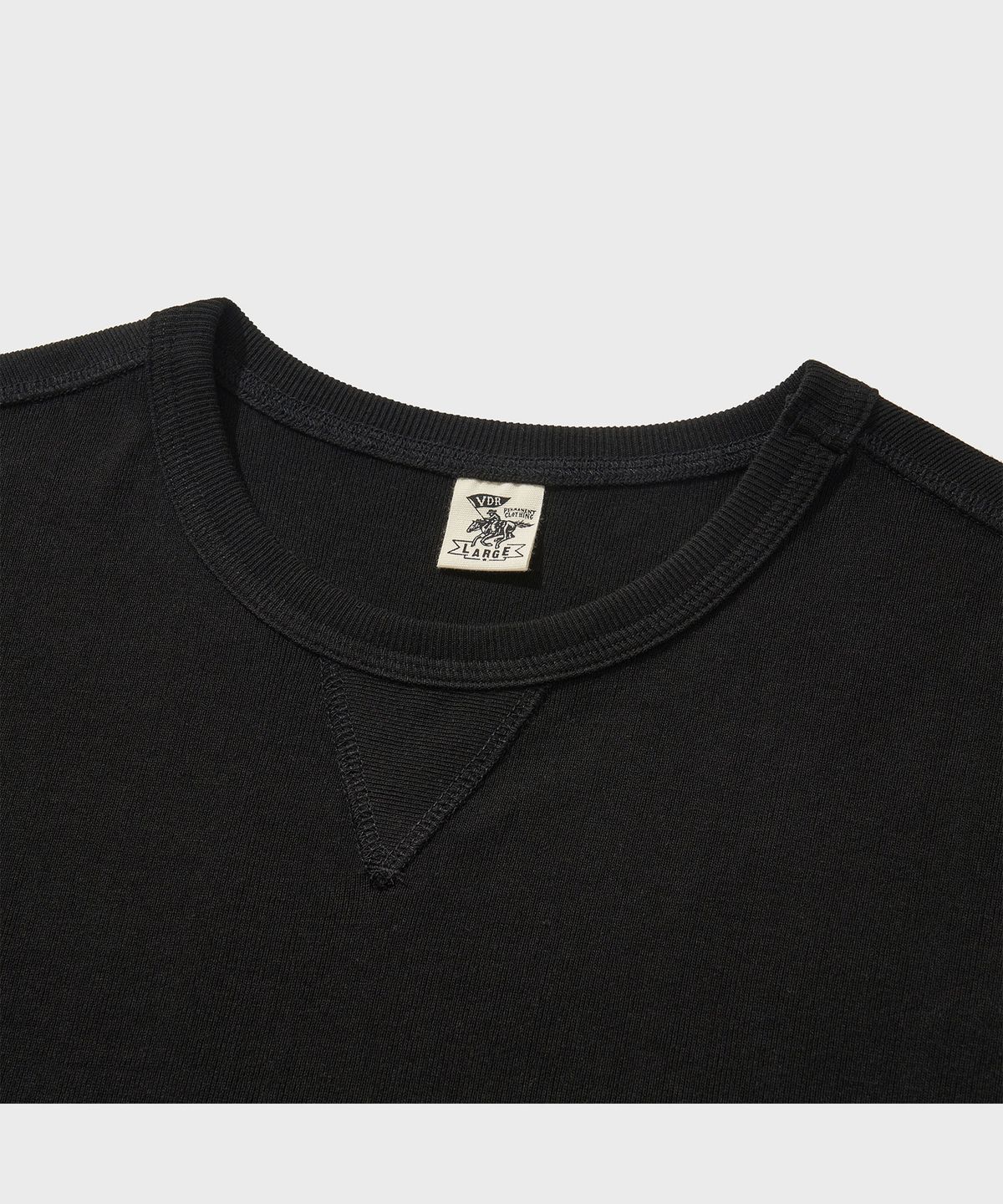 비디알(VDR) V CREW NECK T-SHIRT [Black]