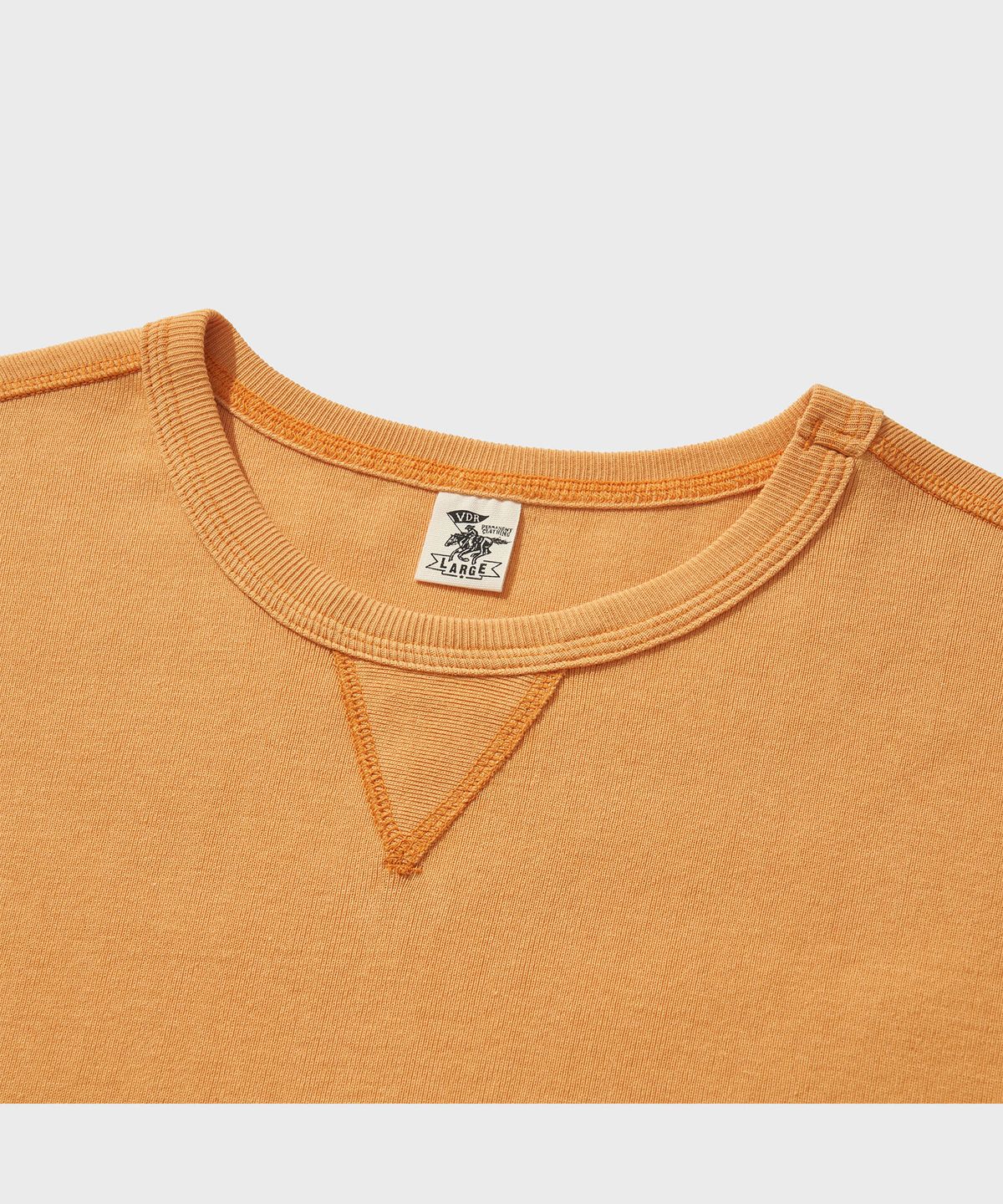 비디알(VDR) V CREW NECK T-SHIRT [Sun Orange]