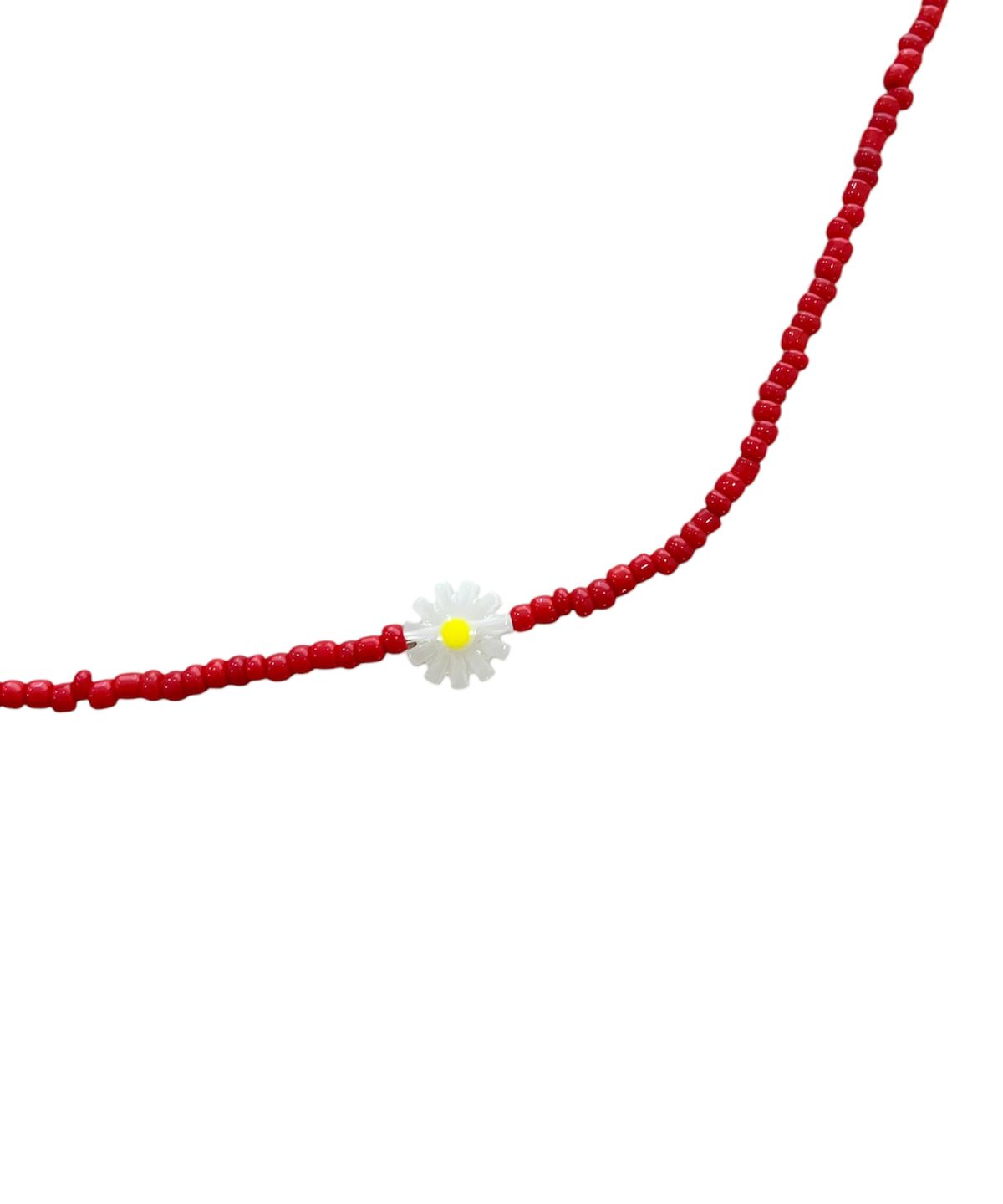 스케이터락(SK8ER ROCK) Strawberry Beads Necklace ((red))